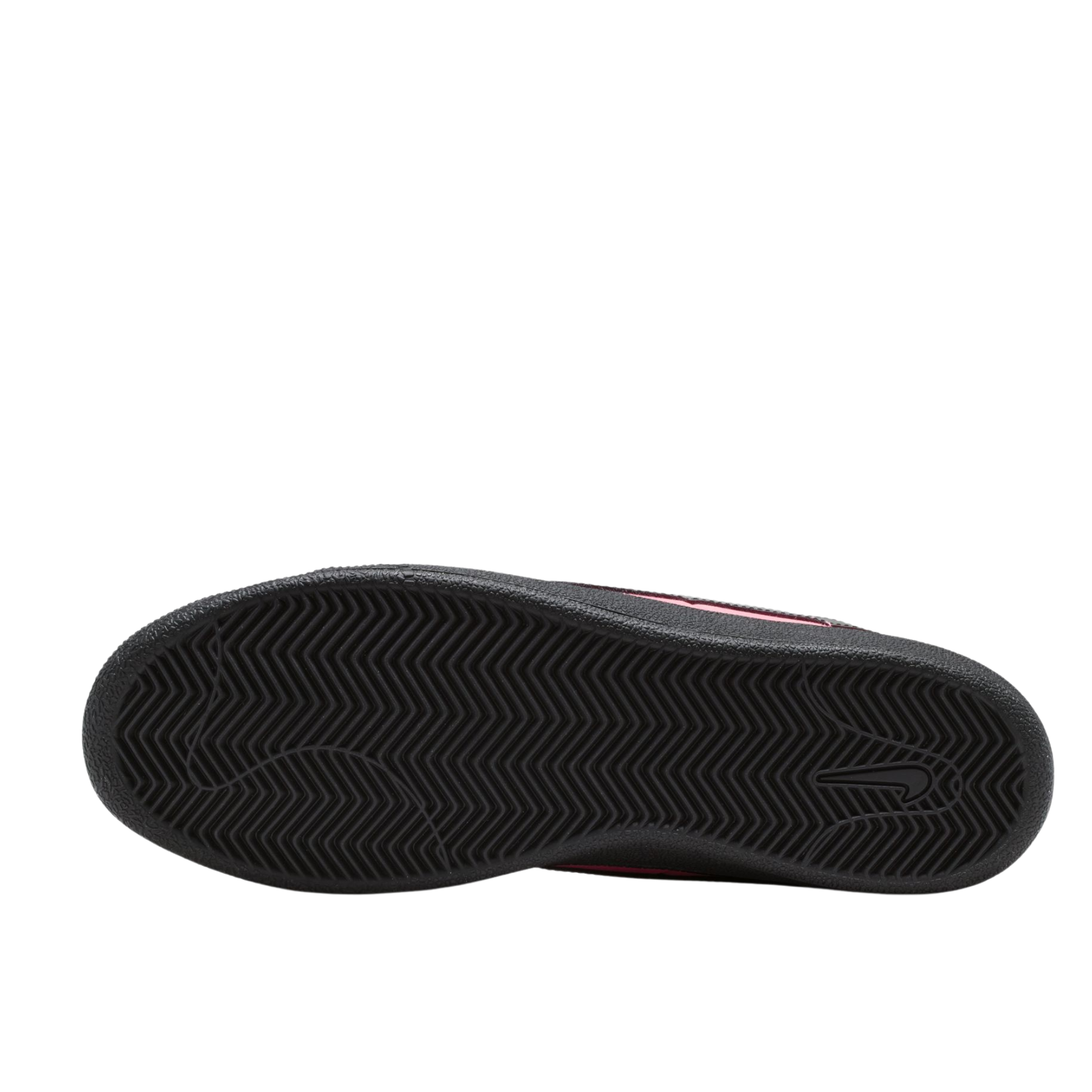 hot pink and black nike sb fc pack tennis classic with black sole on a white background