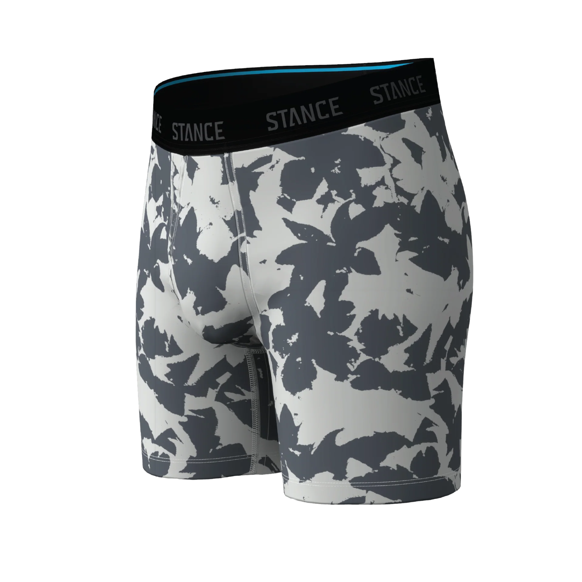 Floral patterned boxer briefs with 'Stance' branding on a white background