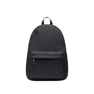 black herschel classic xl backpack on a white background