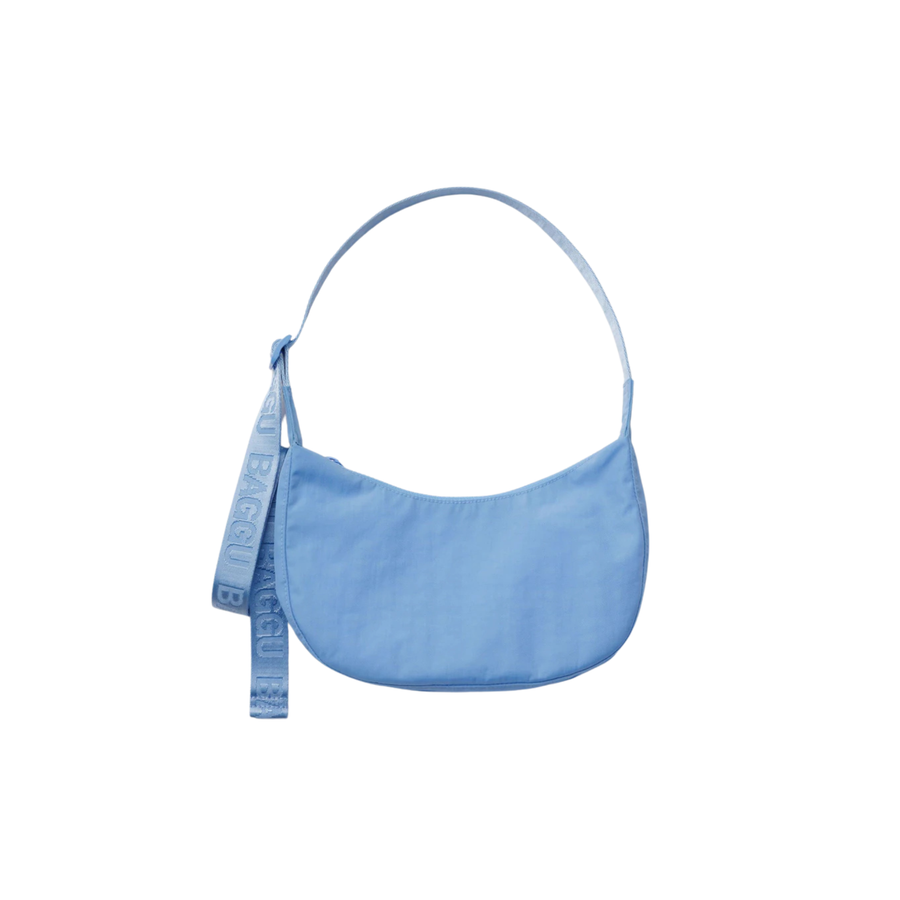 Baggu Small Nylon Crescent Bag - Piscine