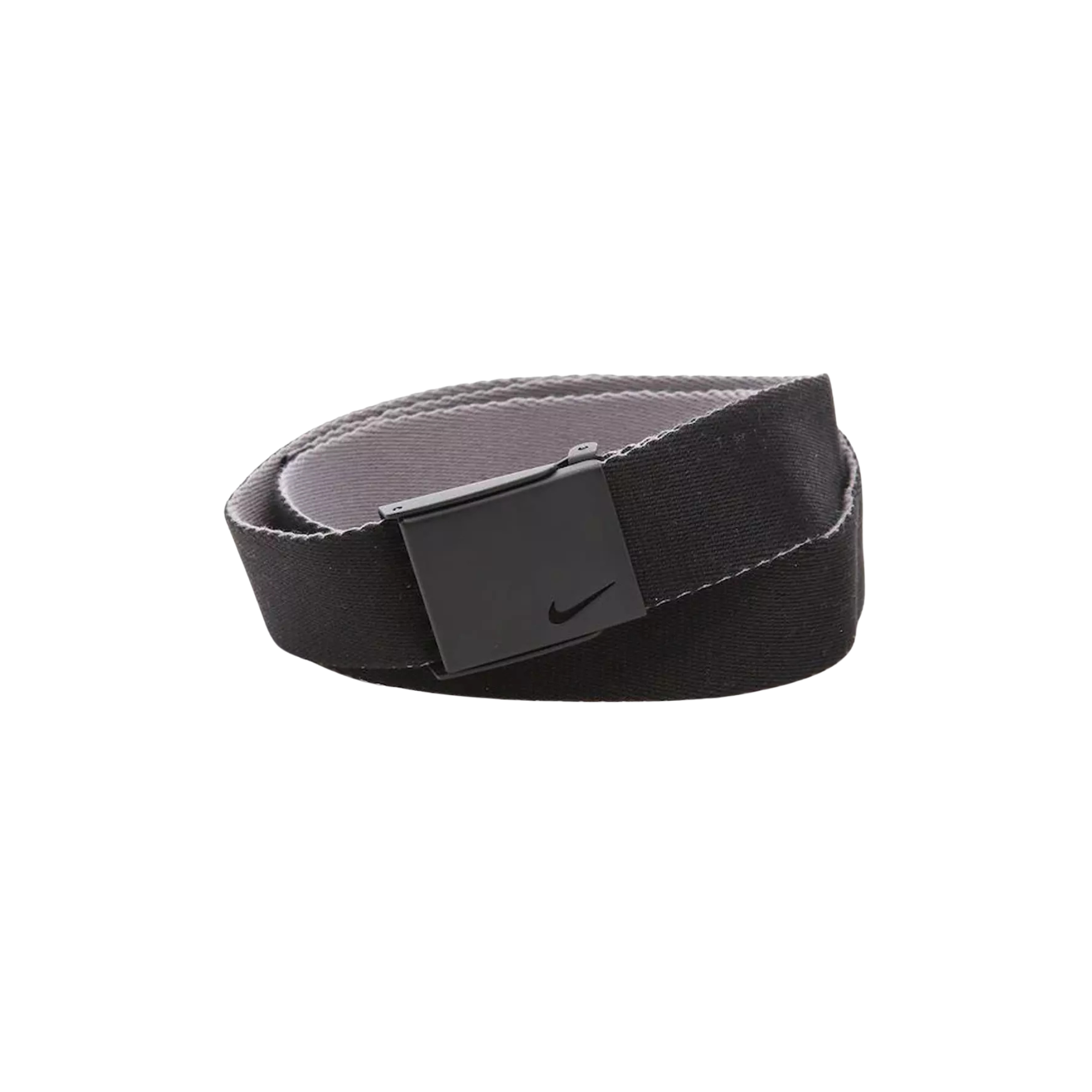 Black belt with Nike logo on a white background