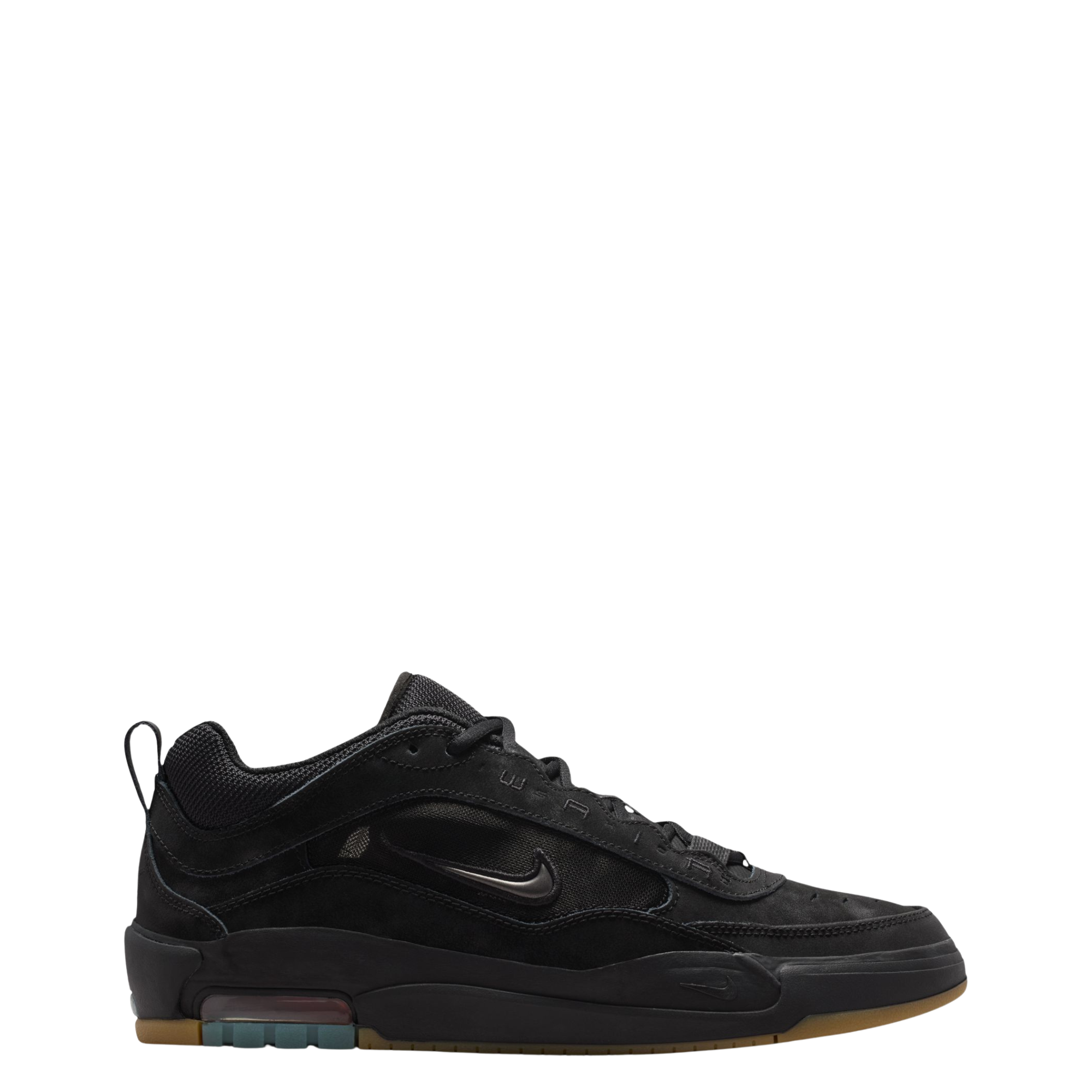 all black nike sb ishod wair skateboard sneaker