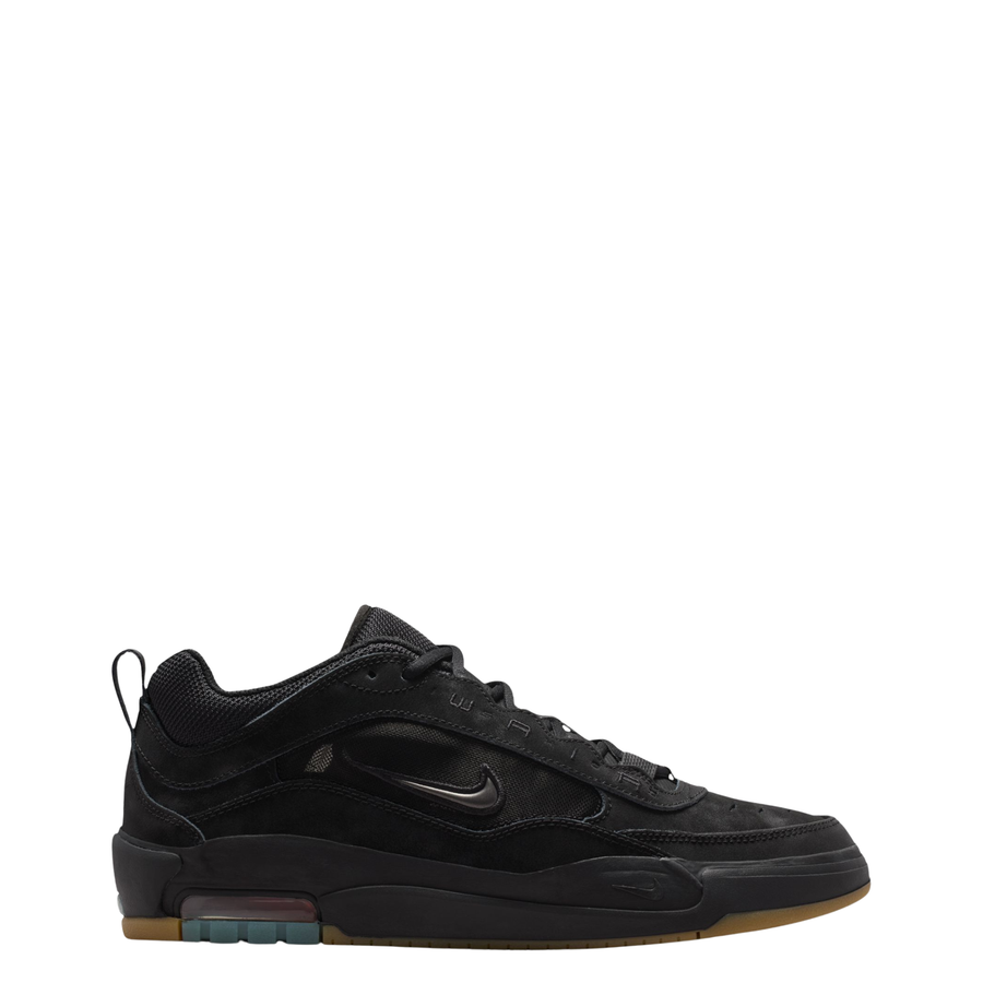 all black nike sb ishod wair skateboard sneaker