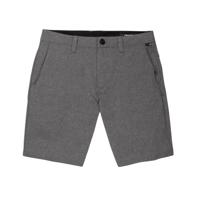 grey volcom frickin cross shred static men's shorts