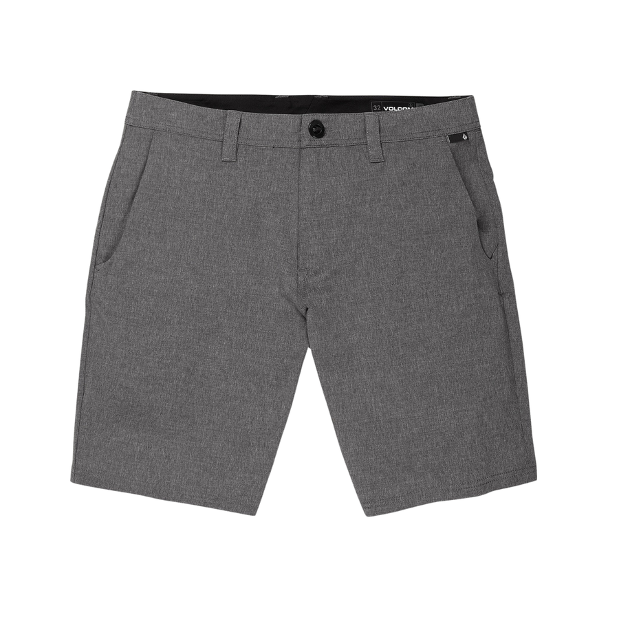 grey volcom frickin cross shred static men's shorts