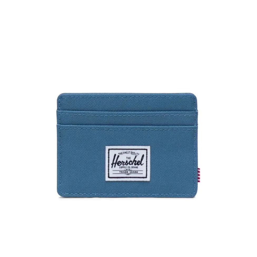 blue front pocket card wallet by herschel