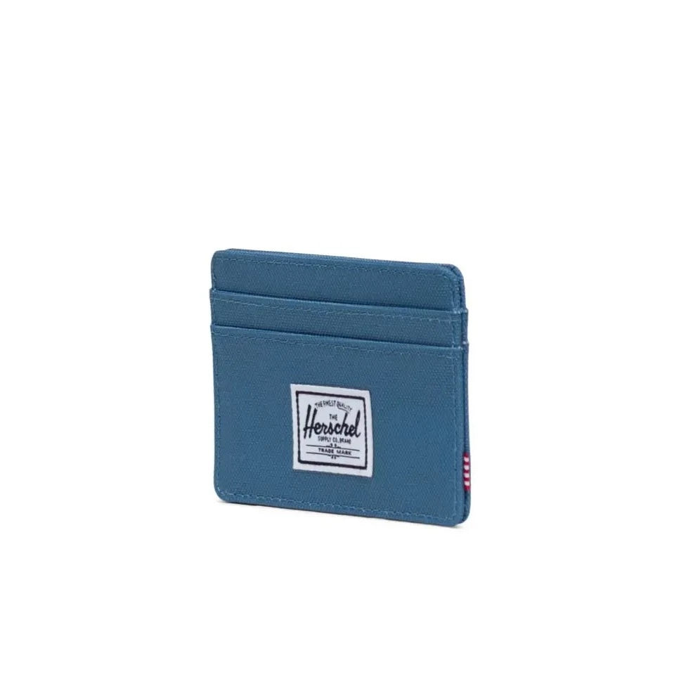 blue front pocket card wallet by herschel