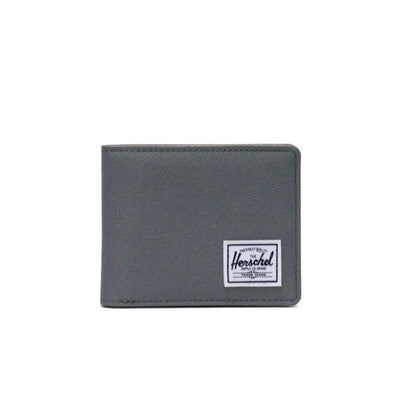 grey green bifold wallet by herschel