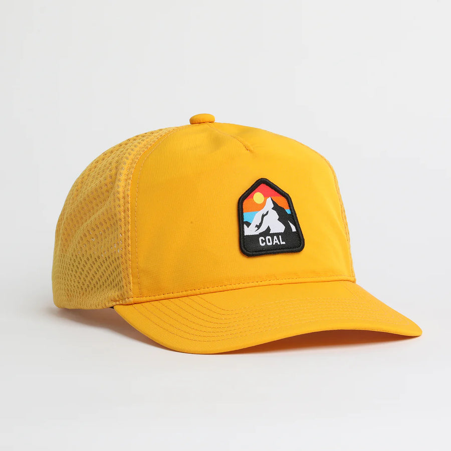 Coal Headwear One Peak Outdoor UPF 5-Panel Cap - Yellow