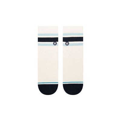 Stance Boyd Quarter Mid-Cushion Socks - Vintage White