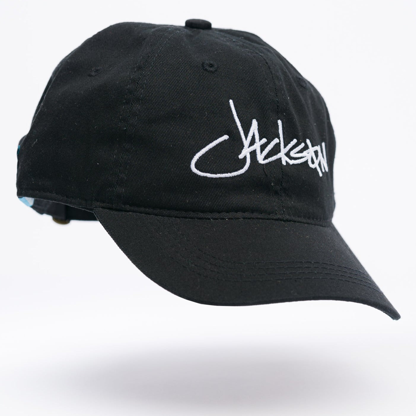 black jackson mississippi graffiti tag embroidered hat