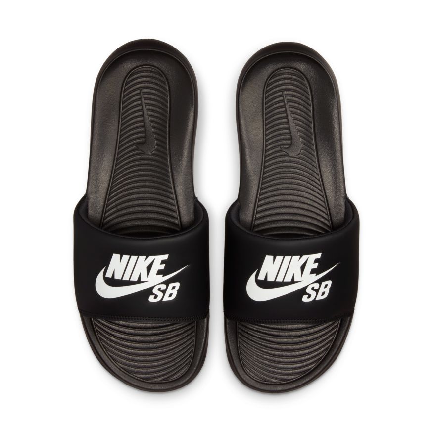 Nike SB Victori One Slide - Black/White-Black