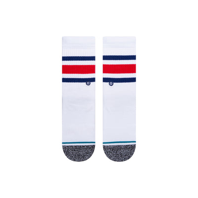 Stance Boyd St. Kids Socks - White/Blue