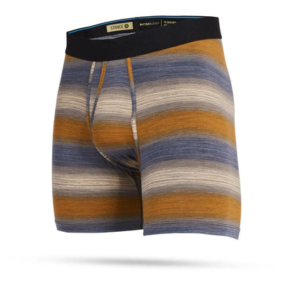 orange blue and grey stance butterblend boxer brief