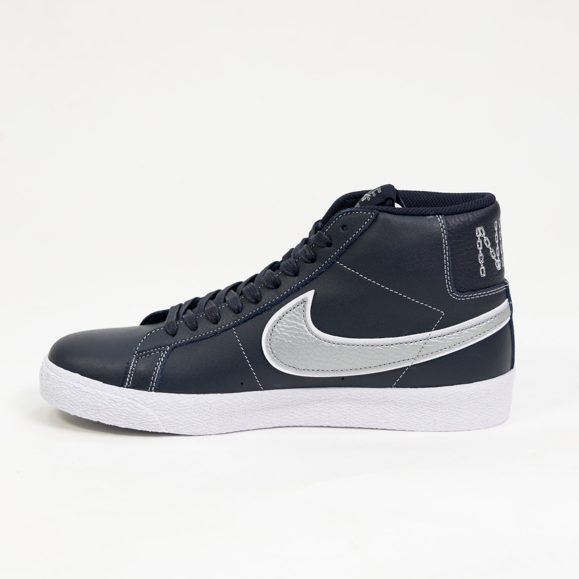 Nike SB Zoom Blazer Mid X Mason Silva - BLACKENED BLUE/WOLF GREY