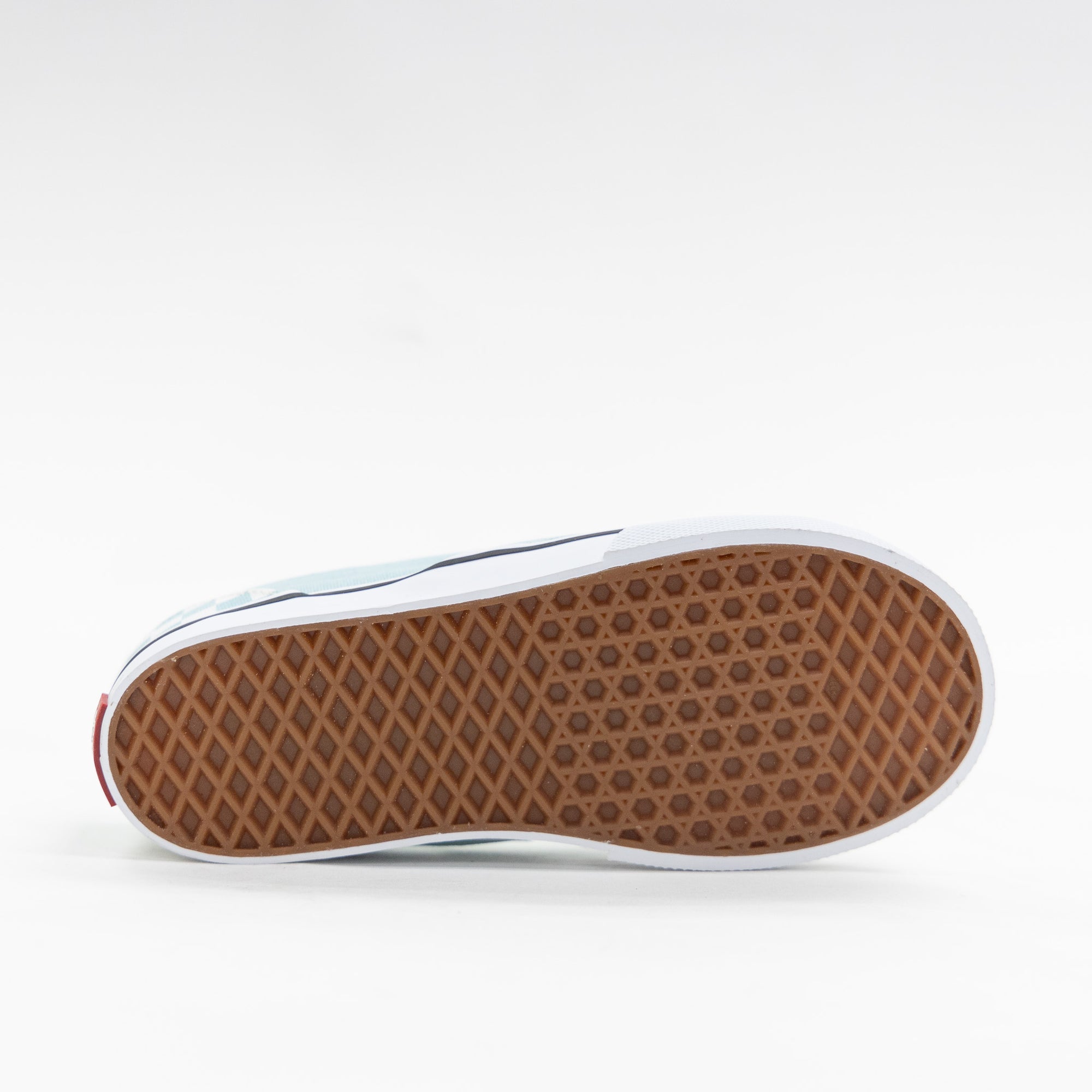 Vans - Classic Slip-On Shoes  Canal Blue (Checkerboard) –