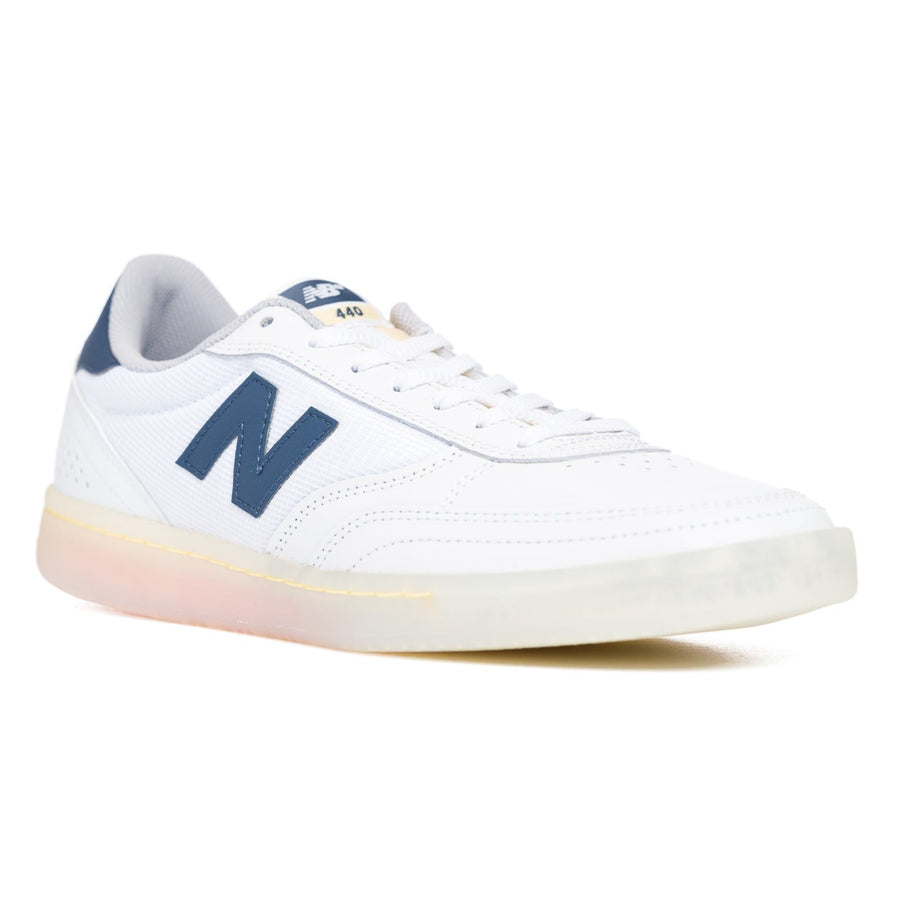 New Balance Numeric 440  - White with Blue (WST)