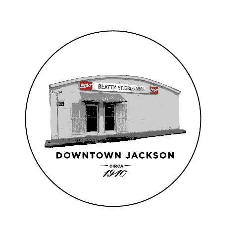 Beatty street downtown Jackson Mississippi button