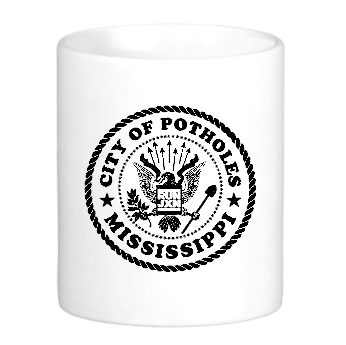 City of Potholes: Jackson, Mississippi Mug