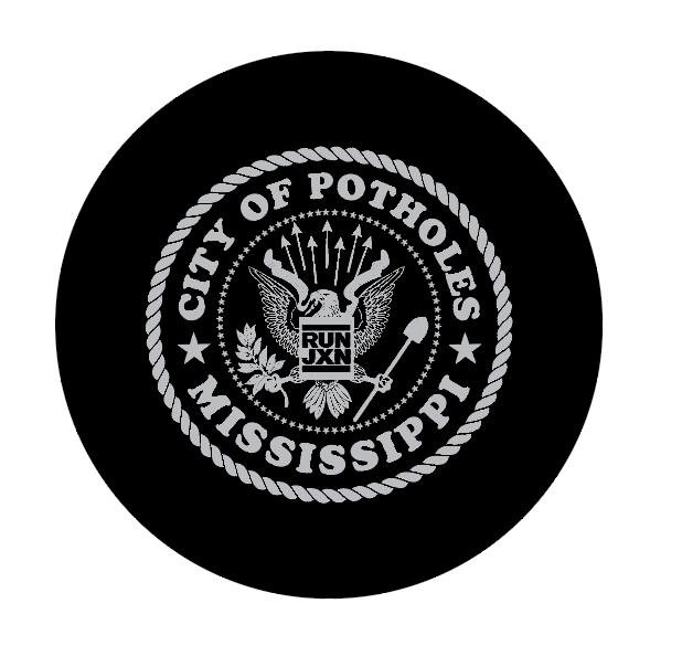 button with city of potholes mississippi and run jxn on it