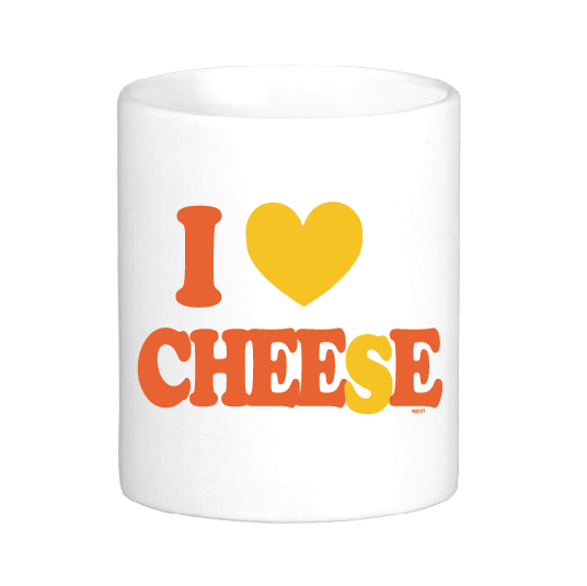 I Heart Cheese Mug