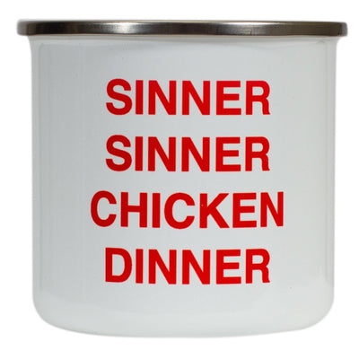 Sinner Sinner Chicken Dinner Mug