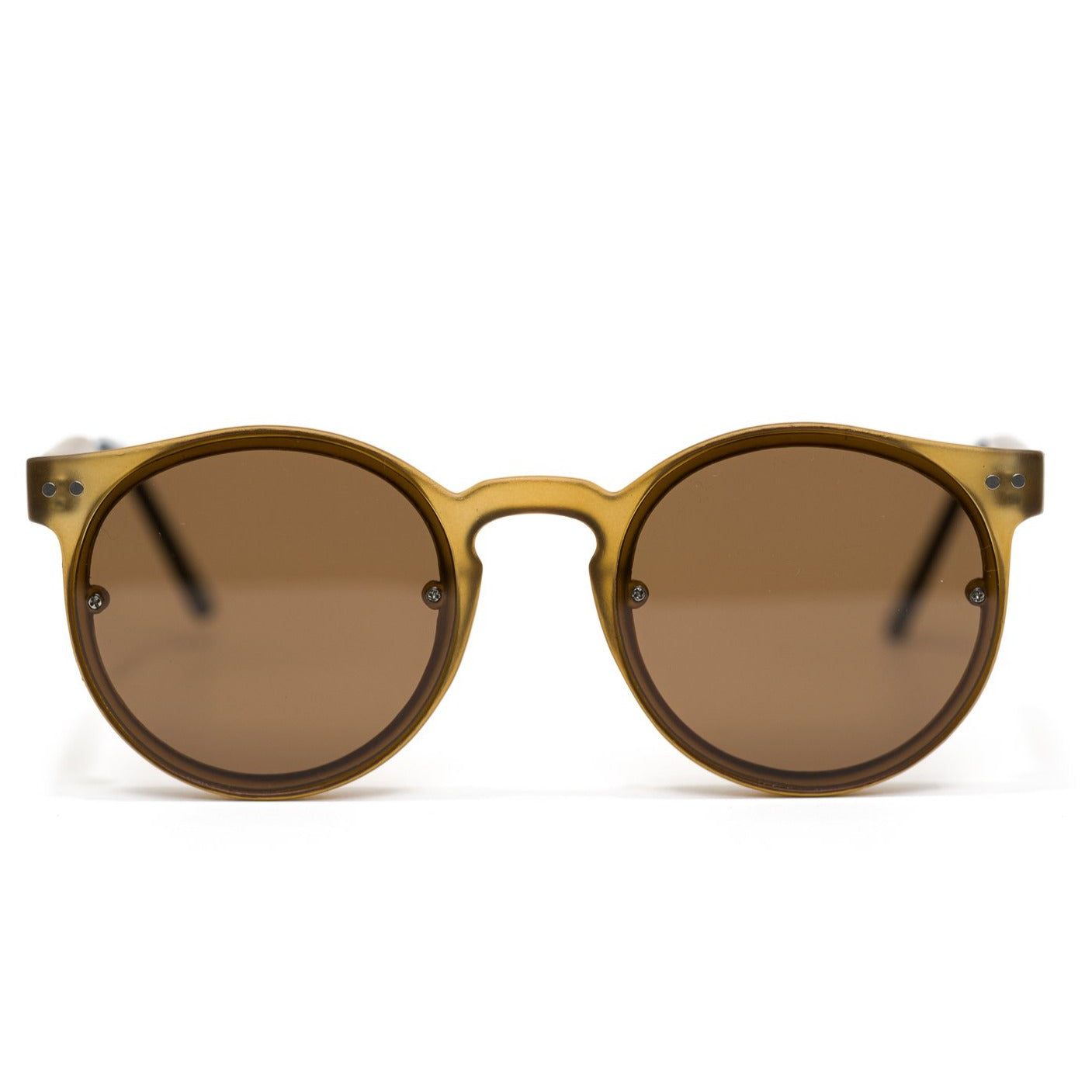 Spitfire Post Punk Sunglasses - Matte Brown/Brown