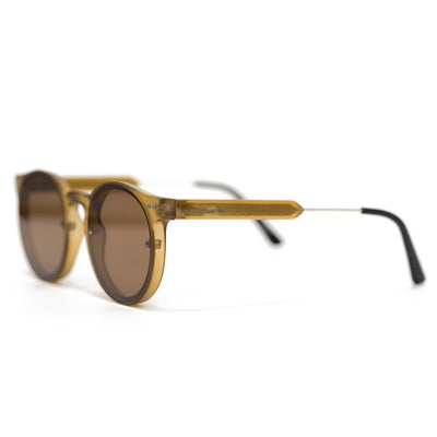 Spitfire Post Punk Sunglasses - Matte Brown/Brown