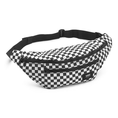 black and white checkerboard vans crossbody or fanny pack