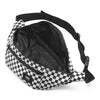 black and white checkerboard vans crossbody or fanny pack