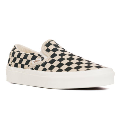 Vans Classic Slip On Stackform Sneaker Womens Checkered Black