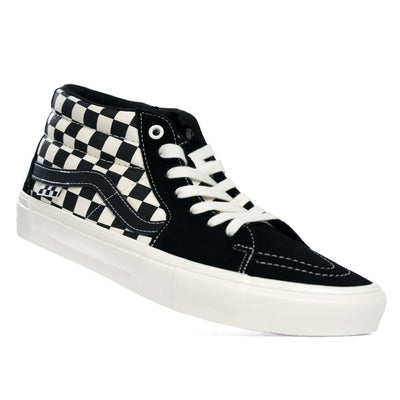 Vans Skate Grosso Mid - Checkerboard Black/Marshmallow