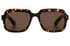 Spitfire Cut Thirty Eight Sunglasses - Tortoise Shell/Brown