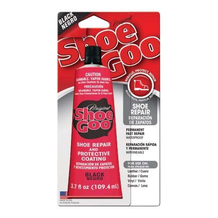 black shoe goo shoe repair adhesive