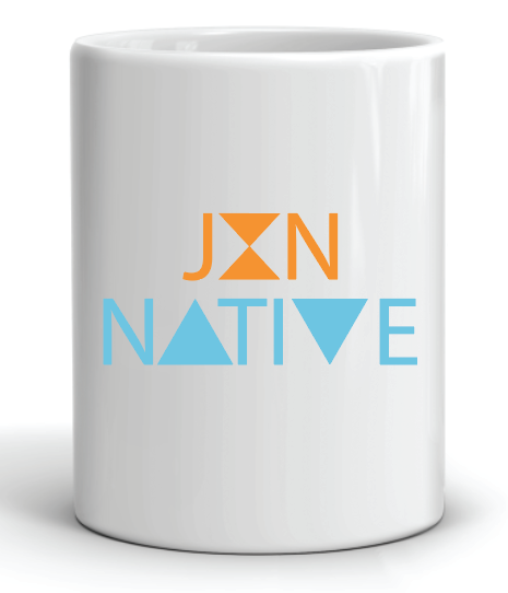 coffee mug with the slogan jackson native